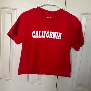 Red California T-Shirt